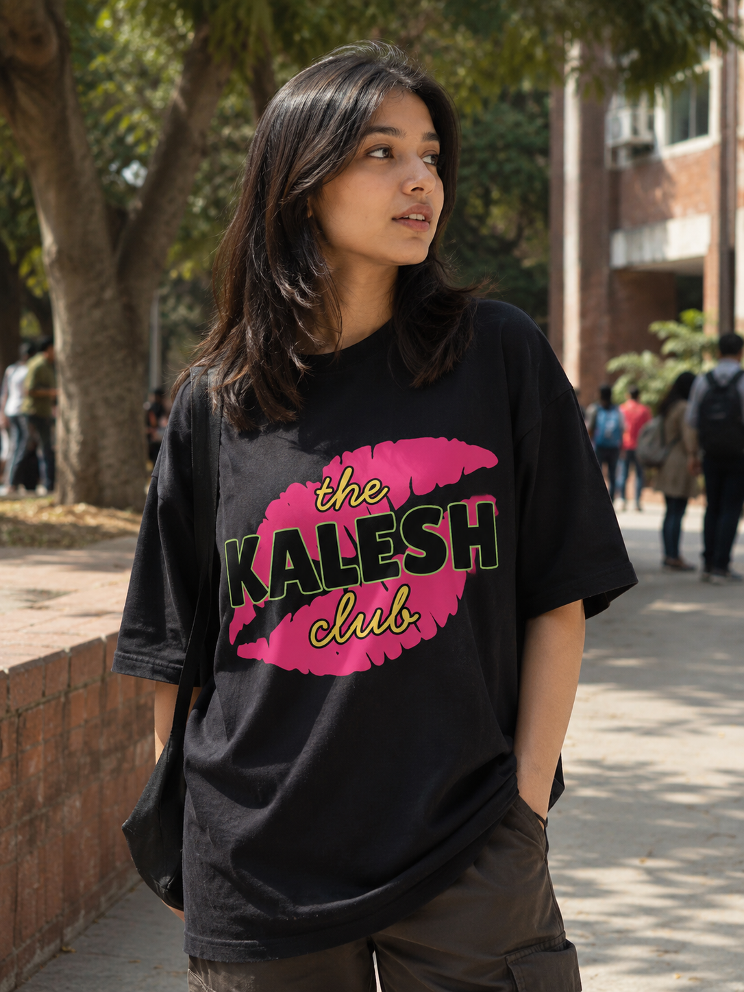 Kalesh Club black tee
