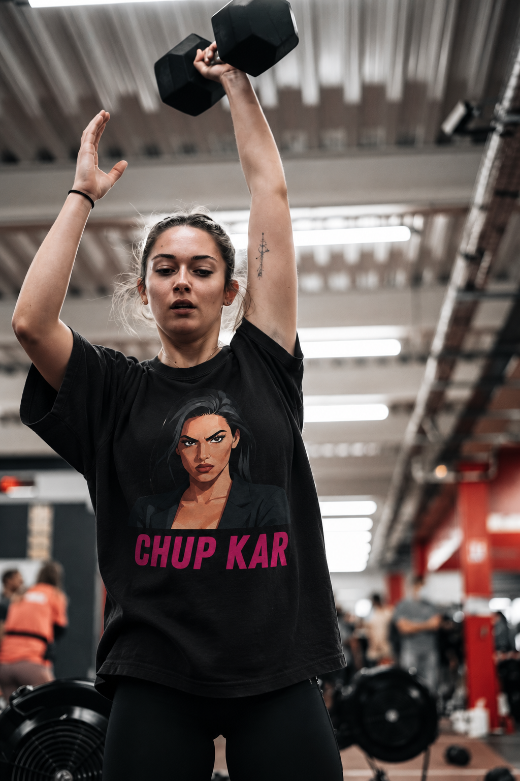Chup Kar black tee